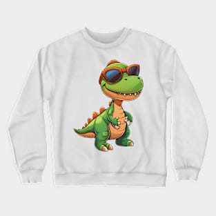 Cute Little Dinosaur Crewneck Sweatshirt